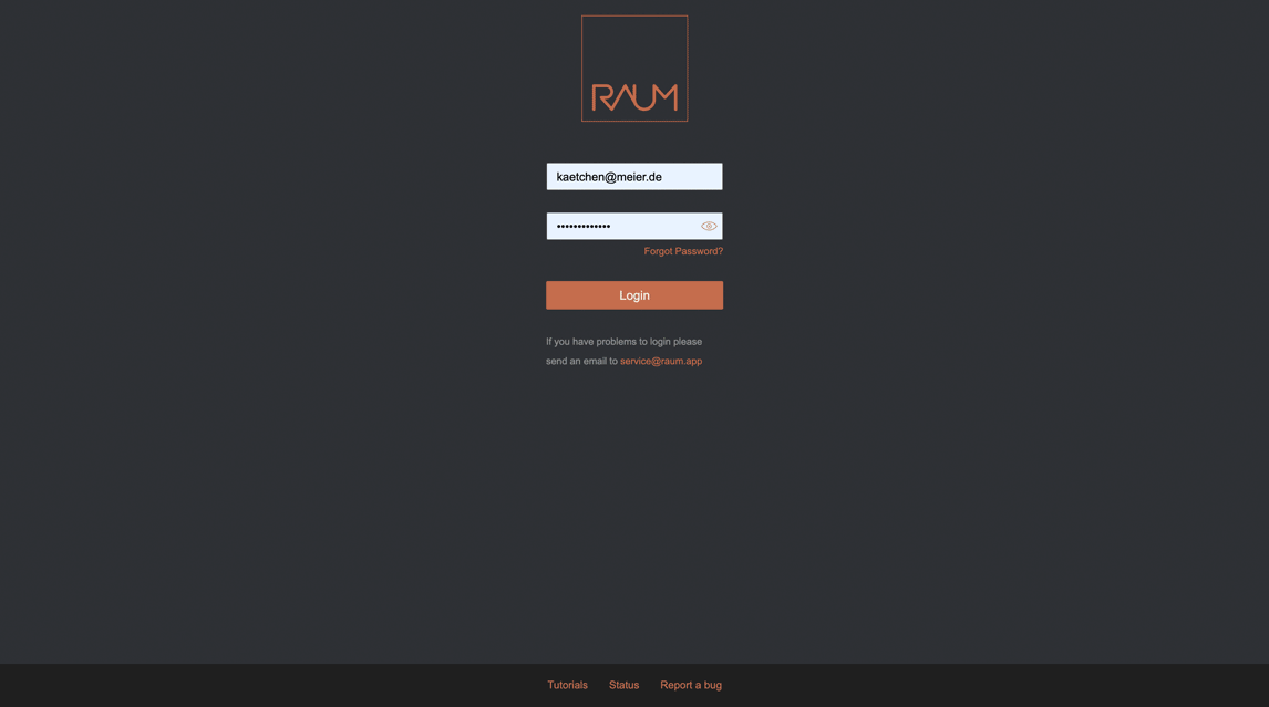 RAUM_Userdata_management RAUM Userdata management