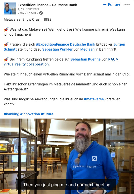 EpeditionFinance Deutschebank