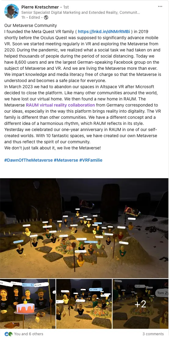 Our Metaverse Community