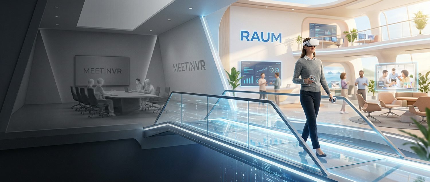 Symbolic image for the meetinvr shutdown and the migration to RAUM